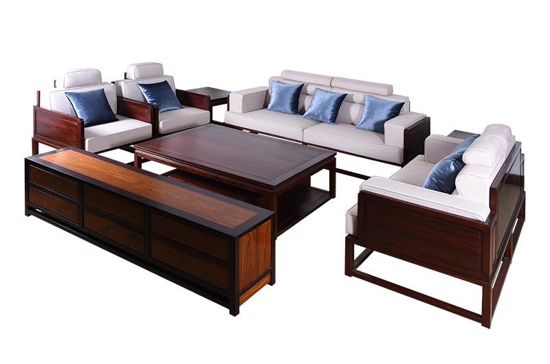 新中式沙發(fā)組合