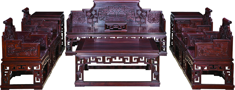 卷書回紋沙發(fā)