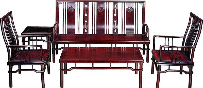 條子浮雕彎板沙發(fā)