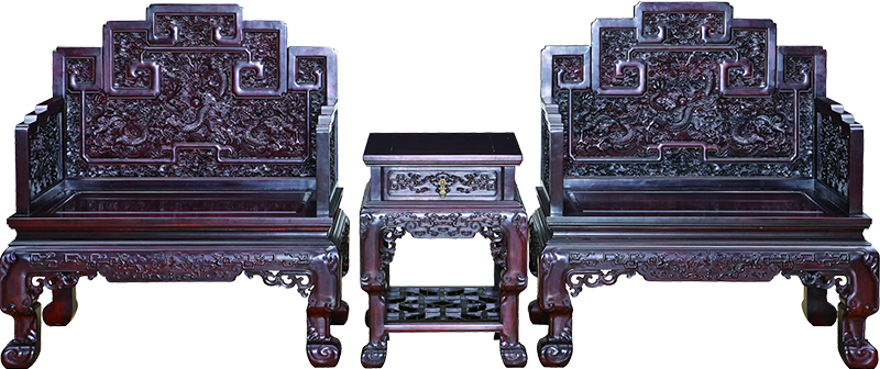 云龍紋寶座帶幾