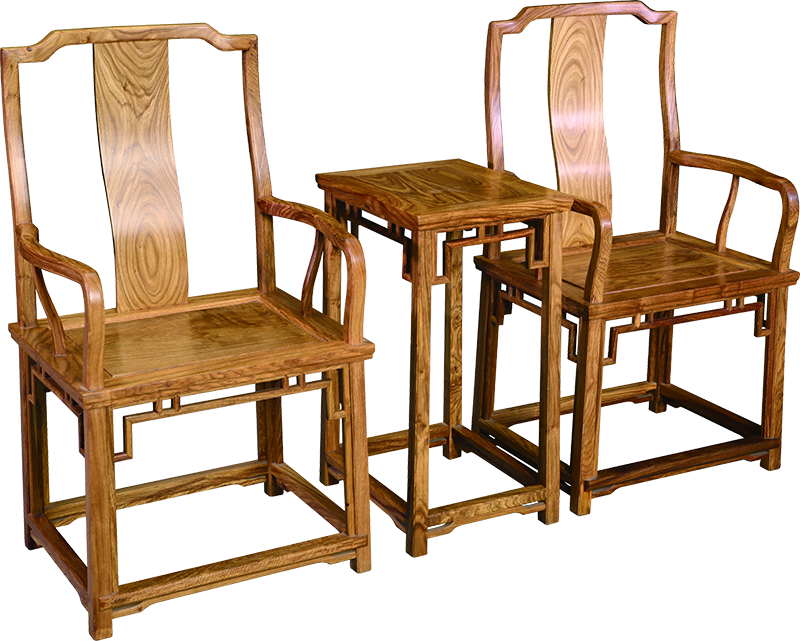 高靠背南官帽椅帶幾