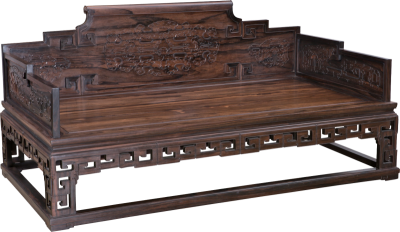 卷書回紋羅漢床