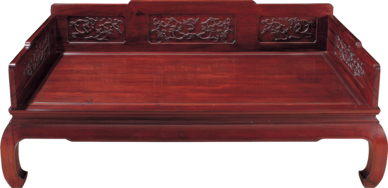 草龍紋羅漢床