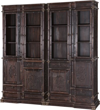 竹節(jié)書(shū)柜