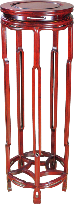 五足禹洞圓花幾