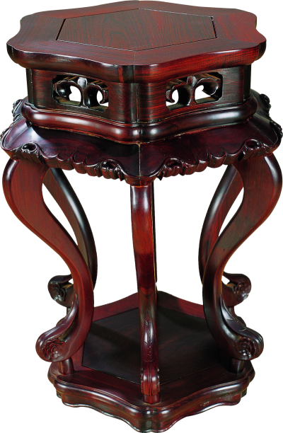 高束腰六足香幾