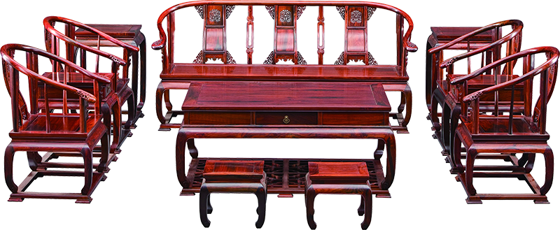 卷草紋圈椅沙發(fā)