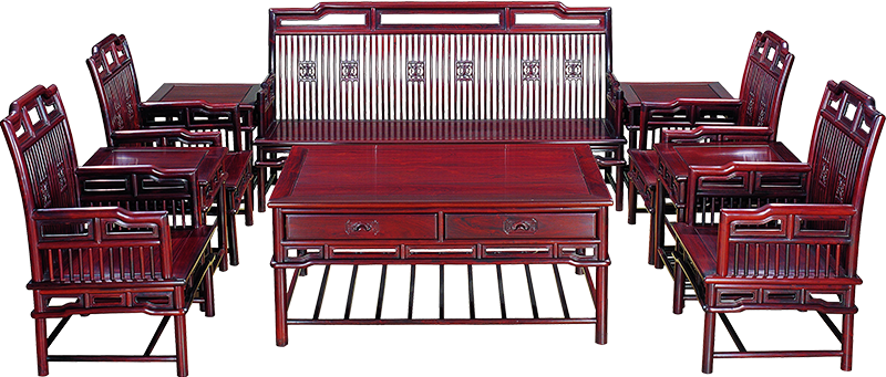 彎靠條環(huán)牙板沙發(fā)