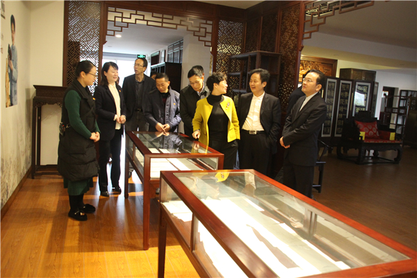 聚焦匯才 | 省委兩新工委督查組蒞臨匯才紅木調(diào)研督查黨建工作