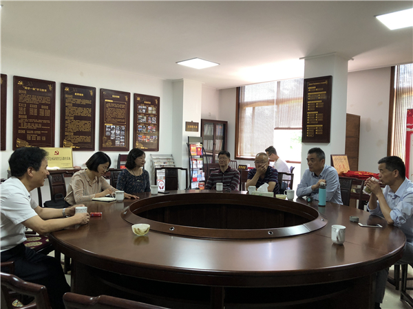 市慈善總會會長沈濟賢等蒞臨匯才紅木走訪調(diào)研