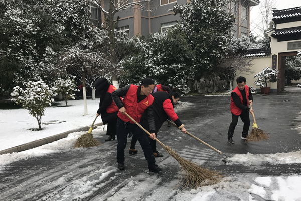 紅色行動(dòng)——黨員義務(wù)掃雪