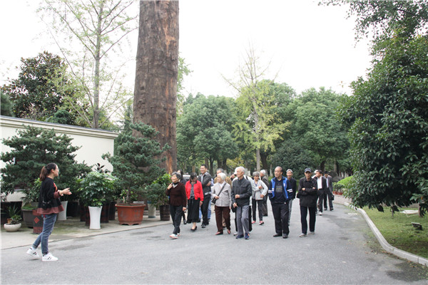 聚焦匯才 | 桐鄉(xiāng)市府辦退休老同志蒞臨匯才紅木參觀指導